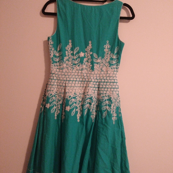 NWT M.S.S.P. A-line cotton dress - Picture 2 of 6